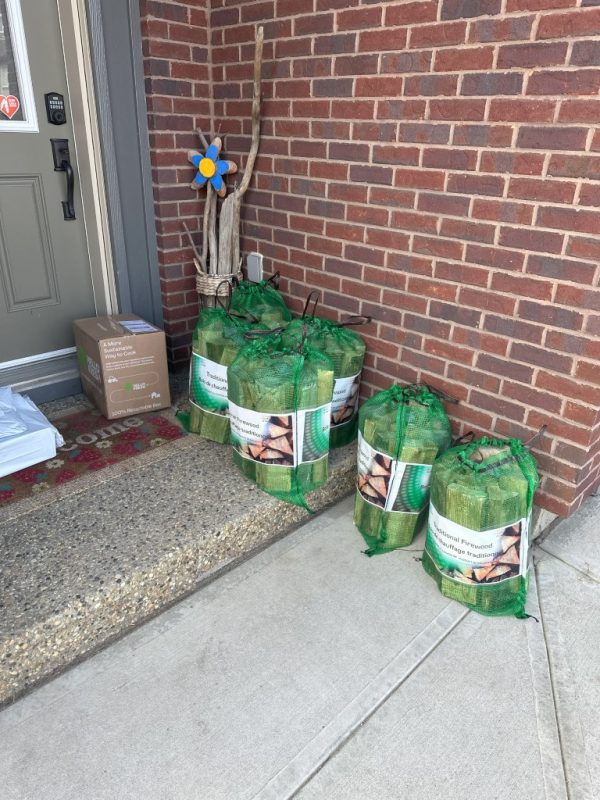 Bagged Firewood delivery Sherwood park