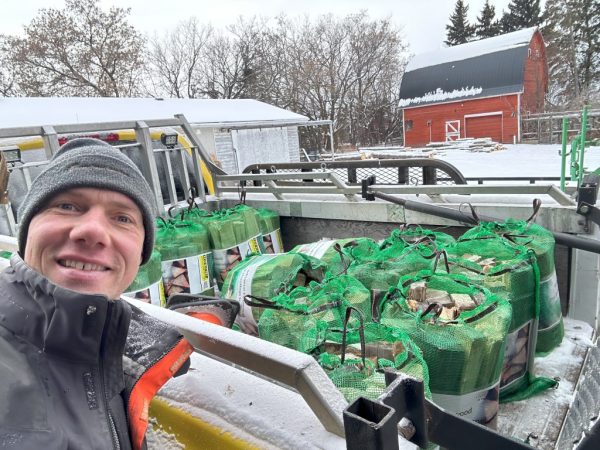Bagged Firewood delivery Sherwood park