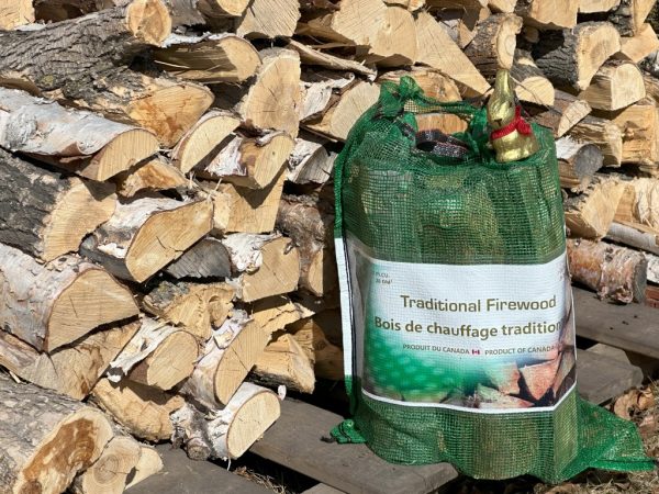 Bagged Firewood delivery Sherwood park